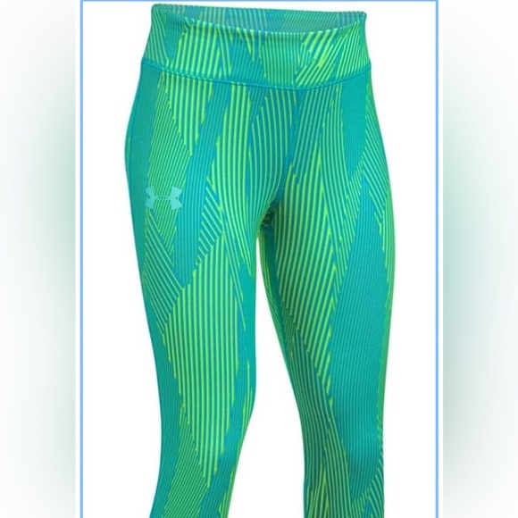 Under Armour Kids' Heatgear printed Capri Leggings Small - Picture 8 of 8
